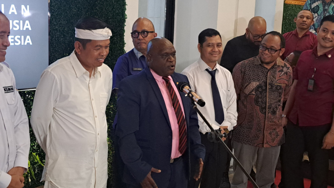 Menteri Hak Asai Manusia (HAM) Natalius Pigai