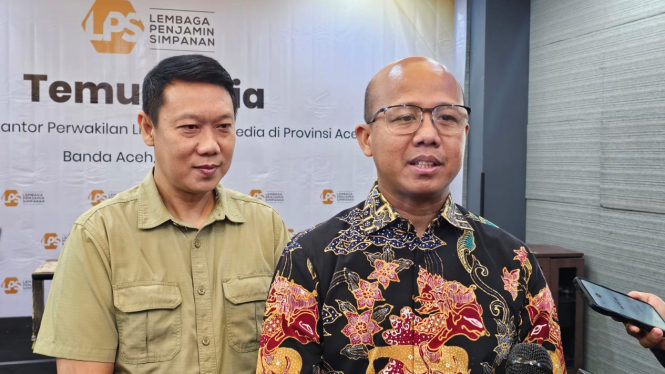 Kepala Kantor Perwakilan LPS Wilayah 1 Muhammad Yusron. VIVA/Dani Randi