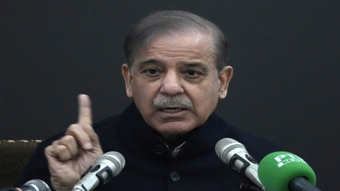 Perdana Menteri (PM) Pakistan Shehbaz Sharif