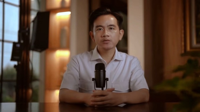 Wakil Presiden Gibran Rakabuming Raka dalam video monolog