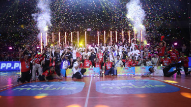 Tim putri Jakarta Pertamina Enduro raih juara Proliga 2025 usai kalahkan Jakarta Popsivo Polwan dengan skor 3-0 (dok Proliga 2025)