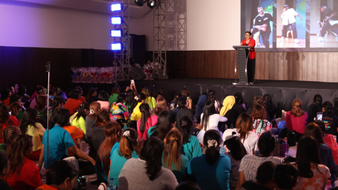 Pembukaan Zumba Internasional Master Class 2025 di Lovina, Bali. 