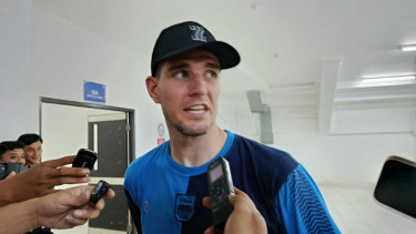 Bek asing Persib Bandung, Nick Kuipers (foto: Dede Idrus) 