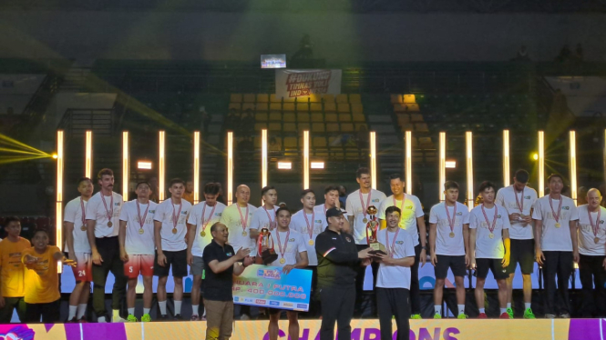 Bhayangkara Presisi raih gelar juara Proliga 2025 usai tumbangkan LavAni dengan skor 3-2
