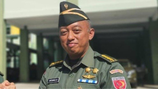 Kolonel Antonius Hermawan, Kepala Gudang Puspalad TNI AD