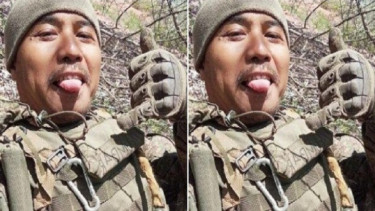 Mantan prajurit Marinir TNI AL, Satria Arta Kumbara jadi tentara Rusia