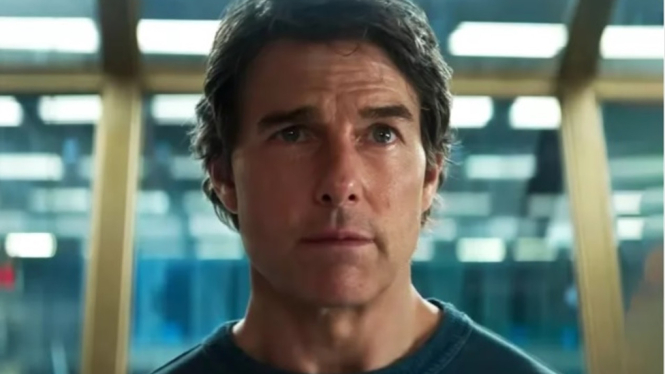 Tom Cruise di Mission: Impossible: The Final Reckoning 