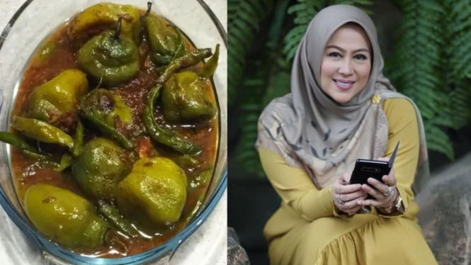 Resep cabe gendot ala Shanty, istri Denny Cagur