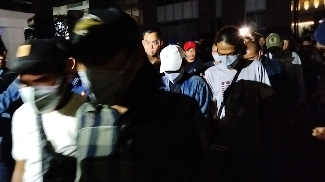 Foto penangkapan preman