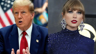 Donald Trump dan Taylor Swift.