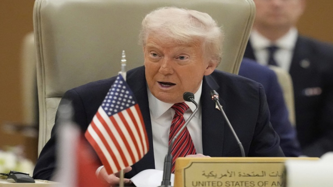 Presiden AS Donald Trump di Forum Dewan Kerjasama Negara Arab di Teluk (GCC)