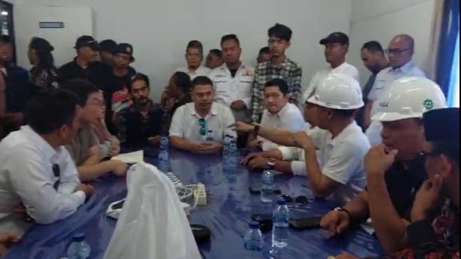 Suasana Pertemuan Kadin Cilegon Bersama Manajemen Perusahaan.