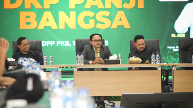 Sekjen PKB M. Hasanuddin Wahid saat Rakor DKP Panji Bangsa.
