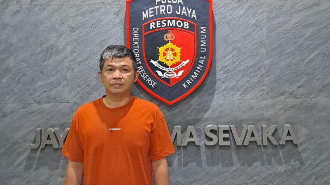 Foto pelaku (dok: resmob pmj)