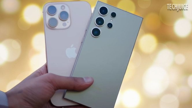iPhone 16 vs Samsung Galaxy S25 Edge.