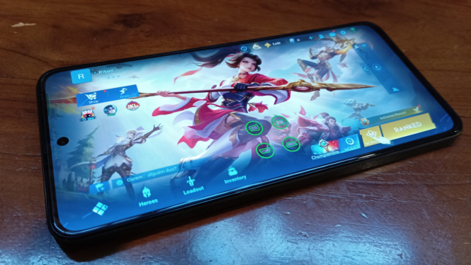 Game Honor of Kings di Realme 14 5G.