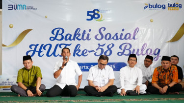 Bakti Sosial HUT ke-58 BULOG