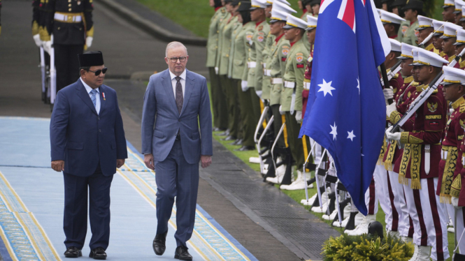 Pertemuan Presiden Prabowo dengan Perdana Menteri Australia Anthony Albanese