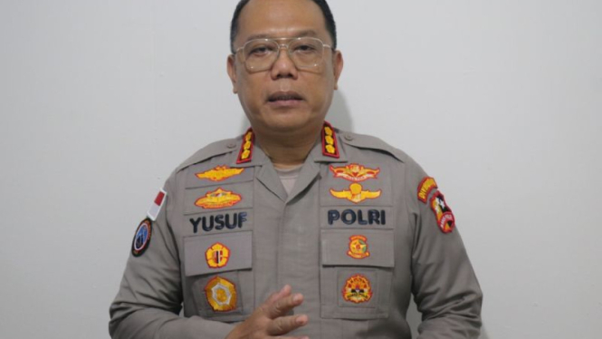 Kasatgas Humas Damai Cartenz Kombes Pol. Yusuf Sutejo