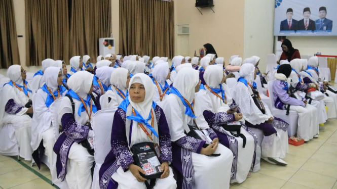 Jemaah Calon Haji Embarkasi Padang