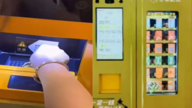 Mesin ATM di China