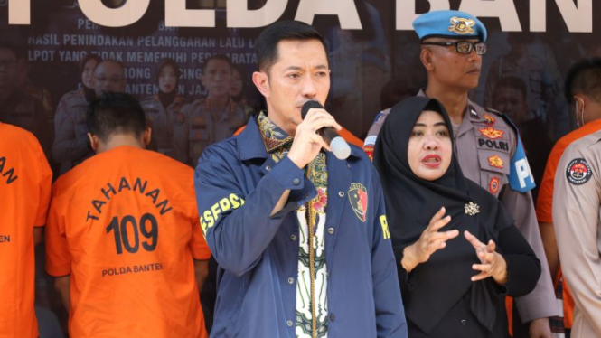 Direktur Reserse Kriminal Umum Polda Banten, Kombes Polisi Dian Setyawan.