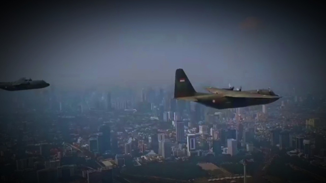 VIVA Militer: Pesawat Hercules Skadaron 33