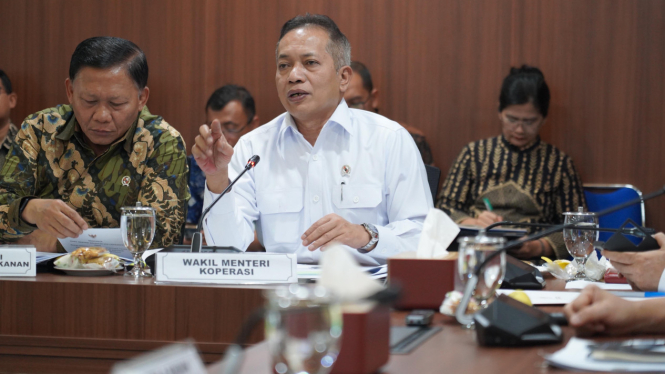 Ketua Pelaksana Harian Satgas Kopdes Ferry Juliantono