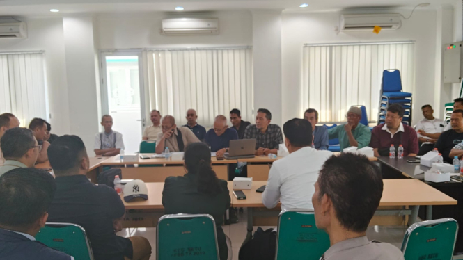 Pertemuan terkait revitalisasi SMPN 20 Tangsel (Dok. Istimewa)