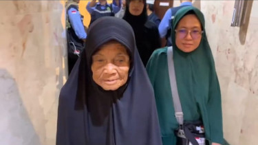 Mbah Sutiah, Jemaah Haji Tertua Berusia 107 Tahun asal Lampung