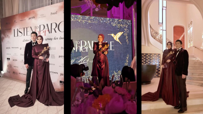 Syahrini dan Reino Barack di Cannes Film Festival 2025