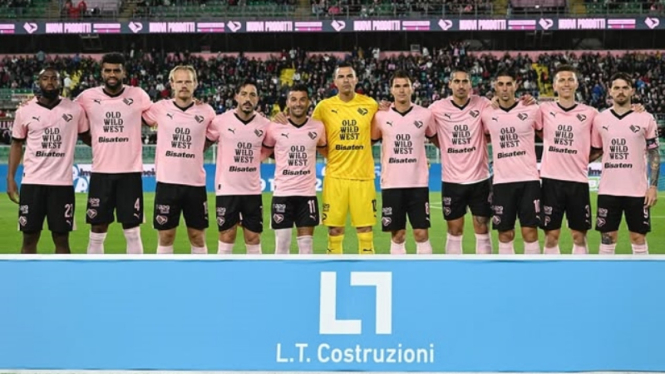 Emil Audero bersama Palermo