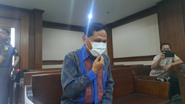 Eks Ketua Pengadilan Negeri Surabaya, Rudi Suparmono di PN Jakpus 