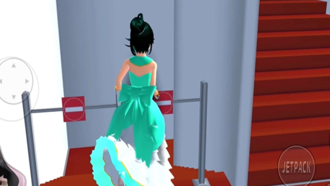 Rahasia Ruang Bawah Tanah di Apartemen Sakura School Simulator