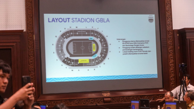 Rapat Persiapan Akhir Konvoi Juara Persib Bandung di Gedung Sate 