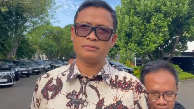 Bimo Wijayanto di Kompleks Istana Kepresidenan