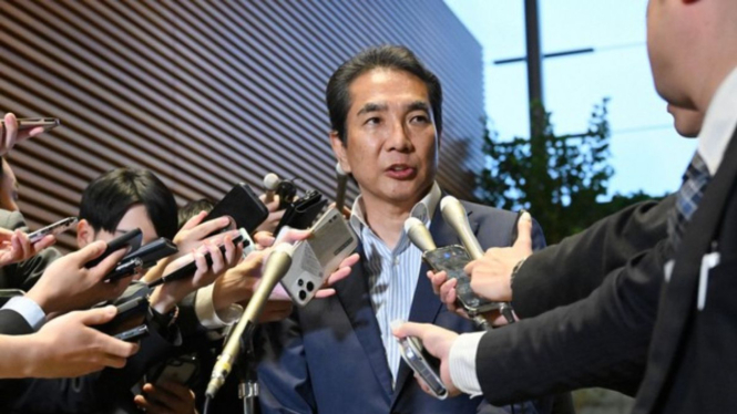 Menteri Pertanian Jepang, Taku Eto.