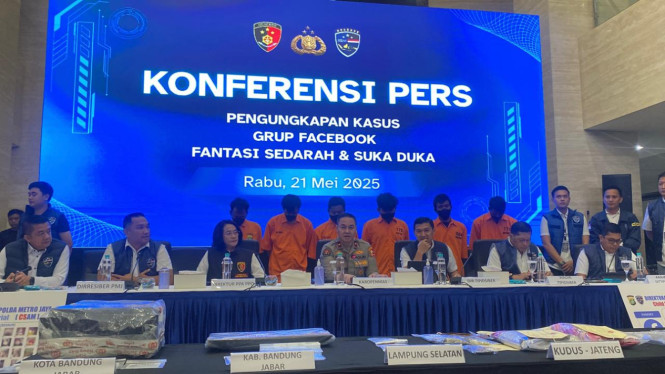 Bareskrim Polri ungkap kasus FB Fantasi Sedarah.