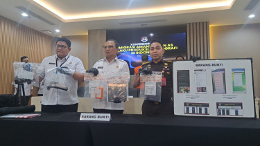 Barang bukti kasus WN Amerika Serikat buat konten porno