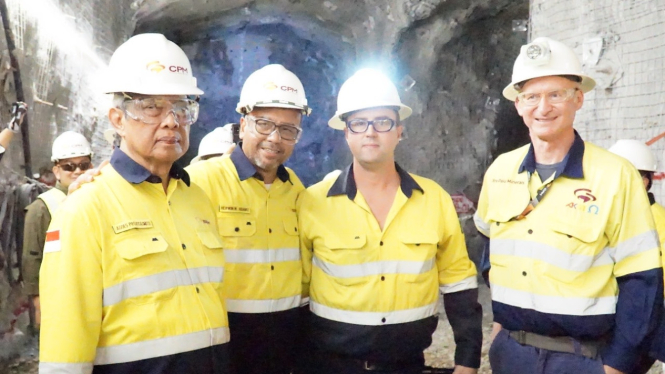 Bumi Resources Minerals resmi mulai proyek tambang emas bawah tanah di Palu [Humas BRMS]