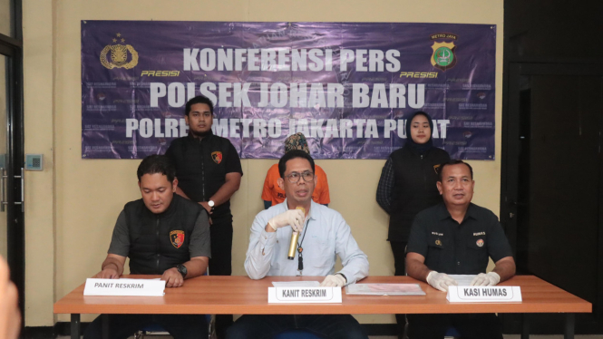 Kepala Unit Reserse Kriminal Polsek Johar Baru, Ajun Komisaris Polisi Mohamad Rasid (dok. istimewa)