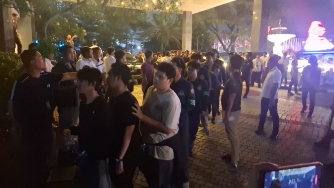 Sejumlah mahasiswa diamankan buntut aksi demo yang berujung ricuh di Balai Kota.