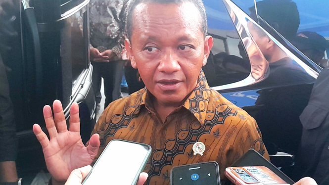 [Menteri ESDM, Bahlil Lahadalia, di acara IPA Convex 2025, ICE BSD, Tangerang, Banten, Rabu, 21 Mei 2025]