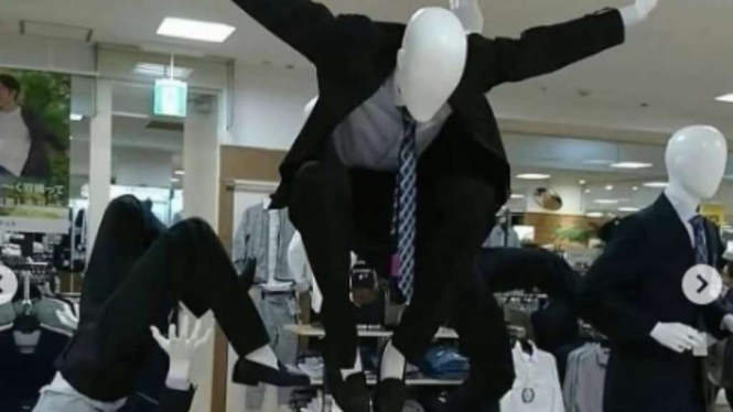 Manekin di Jepang.