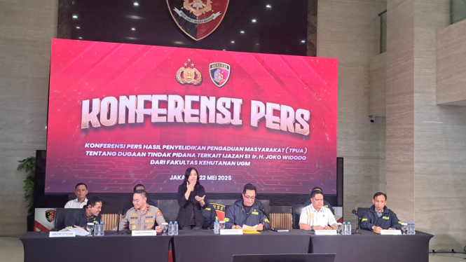 Konferensi pers di Mabes Polri soal Ijazah Jokowi 