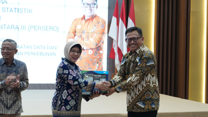 Kerja sama Holding Perkebunan Nusantara PTPN III (Persero) dan Badan Pusat Statistik (dok: PTPN III)