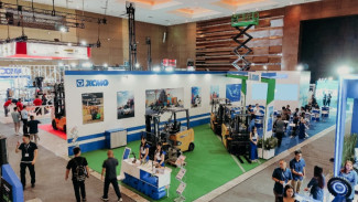 Forklift Listrik Kunpeng Besutan XCMG Curi Perhatian di Forklift Indonesia 2025