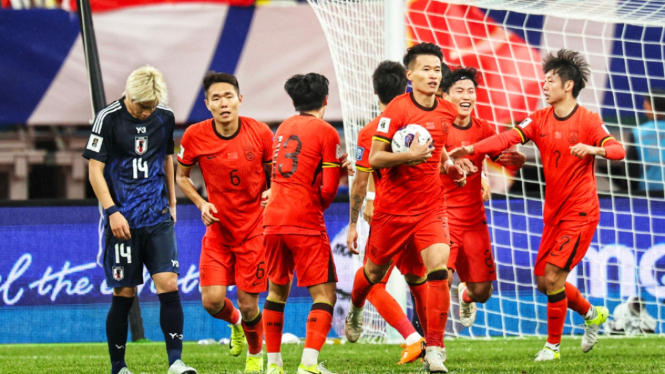 Timnas China vs Jepang