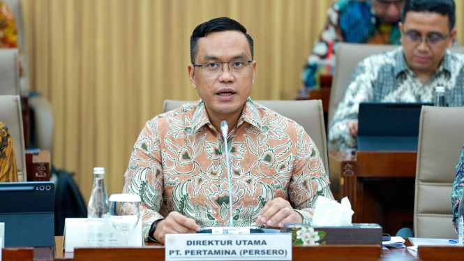 Direktur Utama Pertamina, Simon Aloysius Mantiri