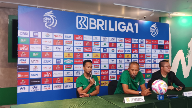 Muhammad Hidayat dalam Jumpa Pers Sebelum Lawan Bali United